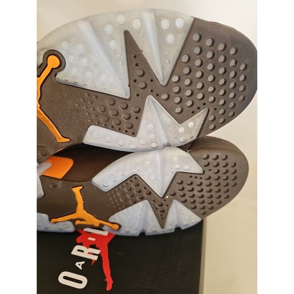 DZ4475-208 Nike Jumpman MVP Truck Brown White Magma Orange (Men's. Size 10 - Picture 8 of 12